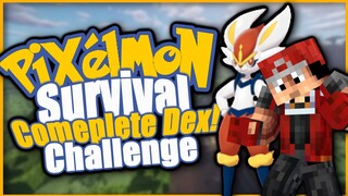 Minecraft Pixelmon POKEMON MASTER! - Quest for the Complete Pokedex!