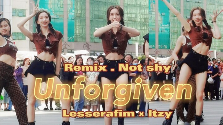 unforgiven × Not shy มาชมเวอร์ชันรีมิกซ์ เต้นตามไอดอลสาว ฮงอึนแช จากวง LE SSERAFIM (จาก ITZY)