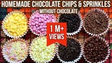 How to Make CHOCO CHIPS Without Chocolate | Homemade Sprinkles Recipe