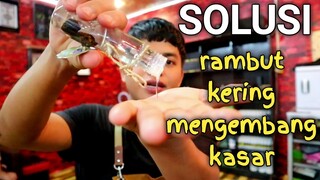 cara mengatasi rambut kering mengembang dan kasar - mengunakan minyak zaitun