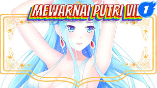 Proses Mewarnai Putri Vivi | One Piece / Gambar Tingkat Menengah Dengan Tablet_1