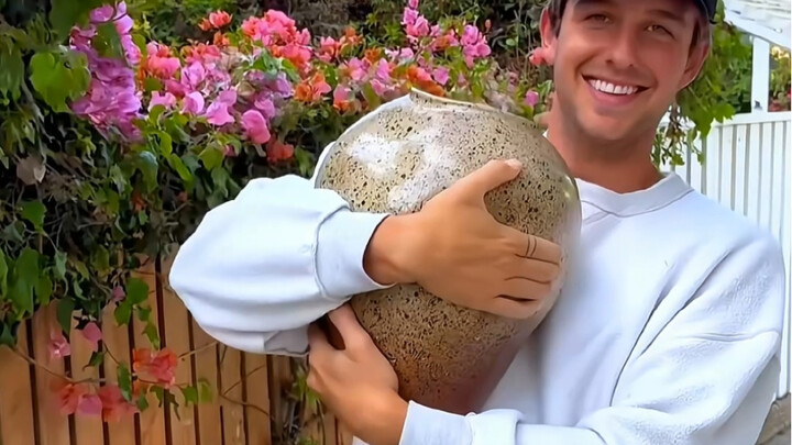 Artist Patrick Johnston’s “Embrace” Pottery