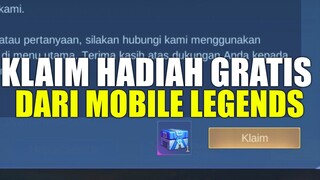 BURUAN AMBIL HADIAH GRATIS DARI MOBILE LEGENDS !!