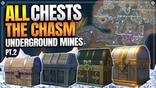ALL Chest Locations | The Chasm: Underground Mines - Part 2 | Achievement: 248 |【Genshin Impact】