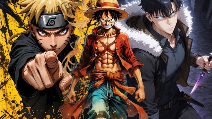 Solo Leveling X One Piece X Naruto - Bstation AMV