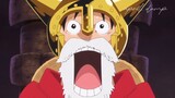 Luffy can't believe that Sabo is alive