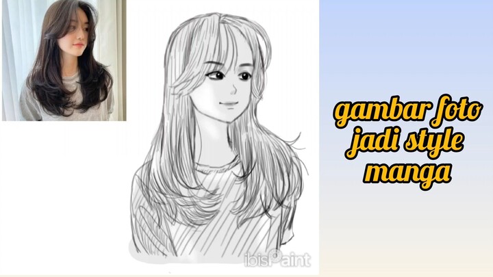 gambar foto jadi karakter manga