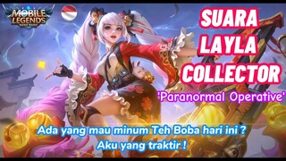 Suara Layla Baru skin Paranormal MLBB