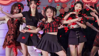 【فرقة KDC】 مقطع مباشر لمسرحية أغنية "La vie en rose" من فرقة IZ*ONE، نسخة جامعة شمال الصين للتكنولوج