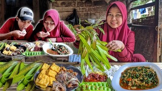 Bikin Gak Bisa Berhenti Makan, Kacang Panjang di Campur Telur Rasanya Ah Super Enak, Bikin Ketagihan