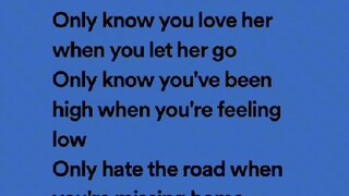 let her go song with lyrics