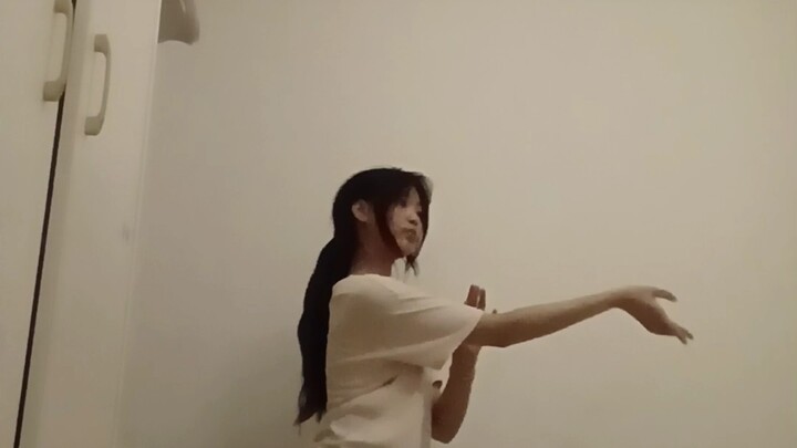 Self-taught dancing at the age of 13.