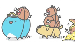 满载而归的咖波海盗船长