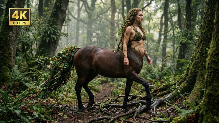 AI Centaurs: A Surreal Fantasy World in 4K