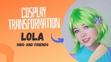 Cosplay Transformation Lola (Kiko and Friends) Animasi Indonesia | #AgustusanDiBstation