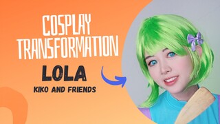 Cosplay Transformation Lola (Kiko and Friends) Animasi Indonesia | #AgustusanDiBstation