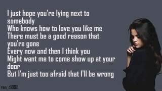 Selena Gomez "SOLO" - We don't talk (w/Lyrics)