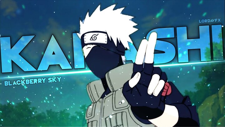 KAKASHI HATAKE | 「AMV/EDIT」| BLACKBERRY SKY | LordAVfx