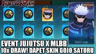 KABAR GEMBIRA! DI JAMIN 10X DRAW DAPET SKIN JUJUTSU GOJO SATORU !! RESMI KATA MOONTON