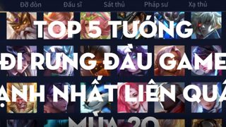 Top 5 Tướng Đi Rừng Đầu Game Mạnh Nhất Liên Quân Mùa 20 - Chiến Nát