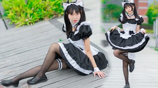 化身猫耳女仆给你跳个舞吧 ！还是你的笑容最可爱！