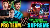 TOP SUPREME vs. PRO TEAM (Nexplay Liquid) in Rank! ~ Mobile Legends PH
