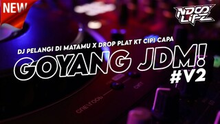 GOYANG JDM V2! DJ PELANGI DI MATAMU X DROP PLAT KT CIPI CAPA FULL BASS KANE TERBARU 2024 [NDOO LIFE]