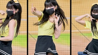 [4K] Korean cheerleader Lee Da-hye dances in a sexy JK short skirt, so beautiful! (BGM-FEARLESS / SP