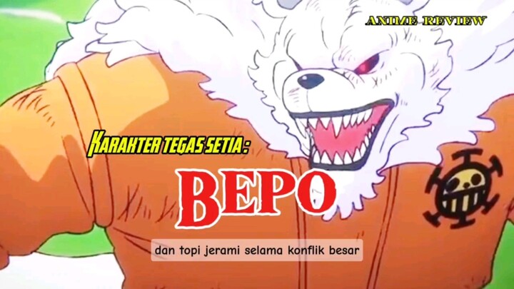 Sosoknya sangat tangguh dan karakternya setia || one piece