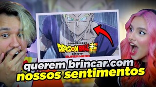 REACT/ANÁLISE do TRAILER de Dragon Ball Super: SUPER HERO (parte 2)