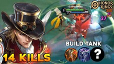 Marco Polo 14 Kill Build Tank Ini Terlalu OP, Cocok Buat Kalian Yang Main Barbar - Honor of kings