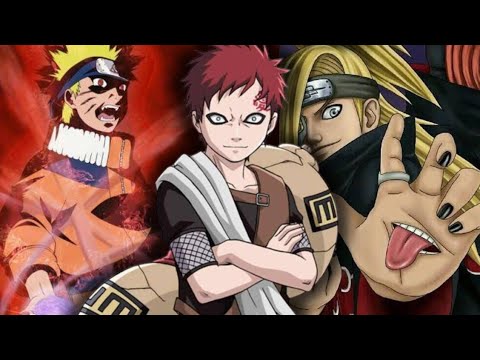 Naruto VS Gaara Full Fight HD - BiliBili