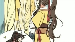 Pass it on: Jiang Cheng was disfigured by the child Wei Wuxian gave birth to