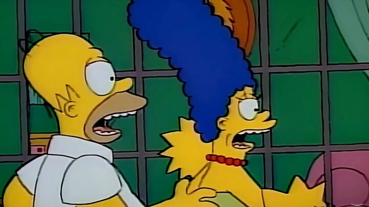 The Simpsons: Unhappy family, happy electrotherapy, all made Maggie laugh