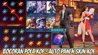 DI JAMIN DAPAT SKIN KOF & EPIC MODAL TIKET DOANG ! BOCORAN SEMUA POLA KOF