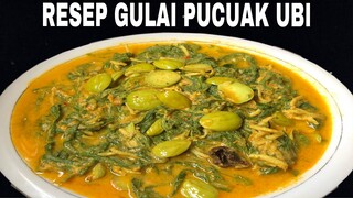 RESEP GULAI PUCUAK UBI (gulai daun singkong)