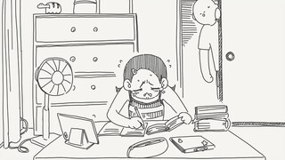 呜呜呜…就只剩一天了，暑假作业根本做不完呀…