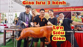 LỢN QUAY SIÊU GIÒN - CÙNG VUA LỢN QUAY + OK CON DÊ KHÁM PHÁ ẨM THỰC ĐỘC ĐÁO LỄ HỘI BIA TUYÊN QUANG.