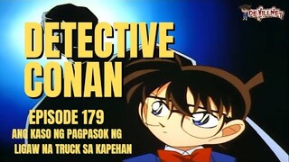 Ang Kaso ng Pagpasok ng Ligaw n Truck sa Kapehan | Detective Conan Epusode 179 Tagalog | Reaction