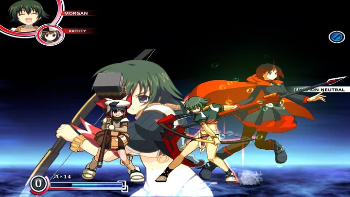 Aquapazza Vs BlazBlue | Morgan Vs Ruby Rose | Mugen | HD
