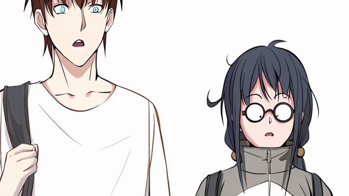 The perverted man actually used a brush to poke the uncle he met for the first time!