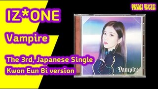 IZ*ONE - Vampire - Kwon Eun Bi version Unboxing
