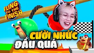 Fling to the finish | Misthy chơi game vượt chướng ngại vật, độ khó gấp 10 lần Play Together