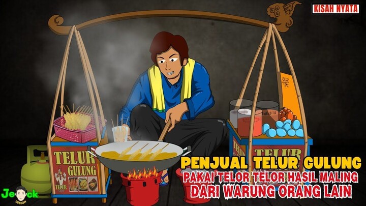 AZAB PENJUAL TELUR GULUNG CULAS PAKAI TELOR HASIL MALING  SINETRON AZAB