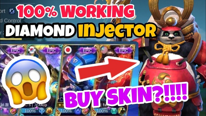 NEW WORKING DIAMONDS INJECTOR MOBILE LEGENDS | NO BAN , NO DETECT INJECTOR ML