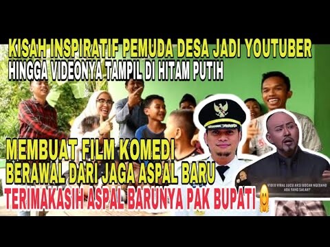 KISAH PEMUDA DESA YG SUKSES JADI YOUTUBER DENGAN MODAL HP SEDERHANA - VUDEONYA TAMPIL DI HITAM PUTIH