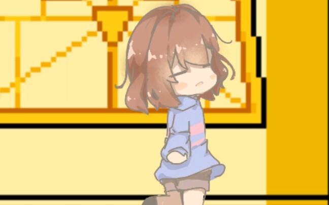 【Undertale/Tulisan Tangan】Frisk hanya berputar-putar