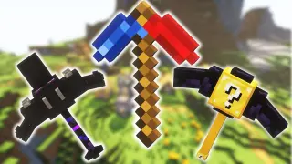 Minecraft, But There Are Custom Pickaxes | Minecraft Mods | In Telugu | Candy
