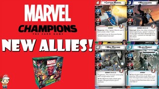 New Allies Revealed for Marvel Champions - Rise of the Red Skull Big Box!