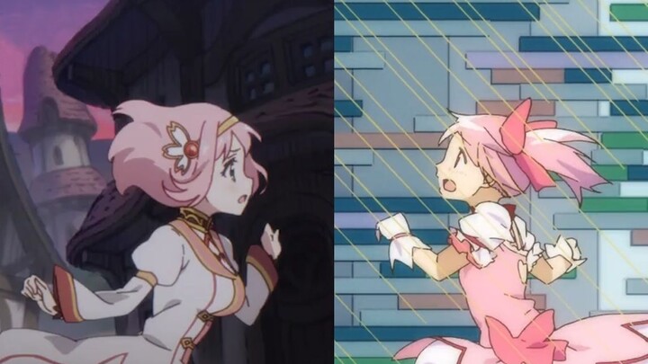 [Unique X Madoka] When you put Madoka OP in the ED connected by the princess... Magical Girl Unii!